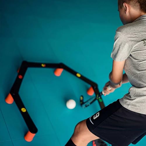 Stickhandling Training Aid - Portable, Adjustable Equipment for Ball Control & Coordination
