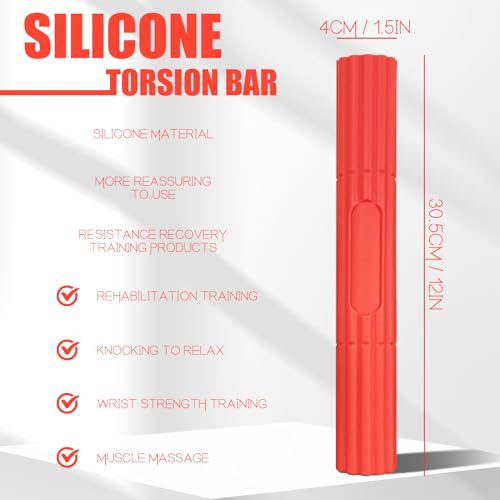 35lb Resistance Flex Therapy Bar for Wrist, Elbow & Forearm Pain Relief