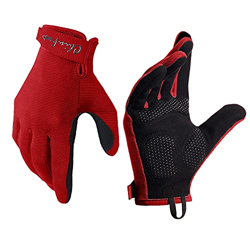ChinFun Full Finger Workout Gloves for Men - Palm Protection & Grip