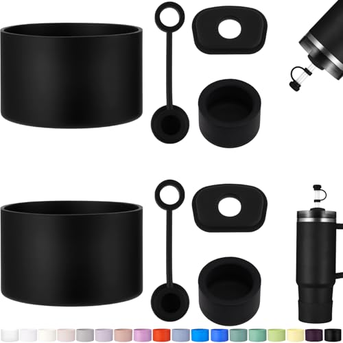 Spill Proof Tumbler Accessories Set - 8PC Silicone Kit for 30 & 40 oz Tumblers