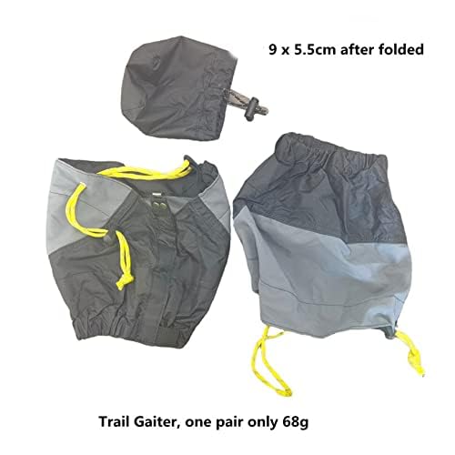 Adjustable Snake Gaiters for Men & Women - Bite Protection, Waterproof Hiking Gaiters (Lower Gaiters)