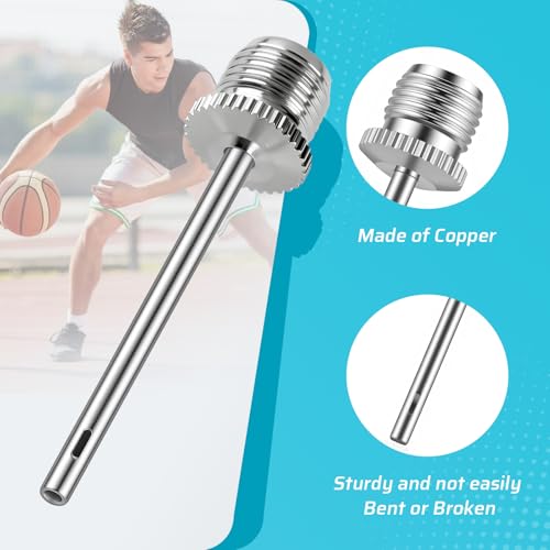20-Piece Ball Pump Inflation Needle Set with Portable Storage Case