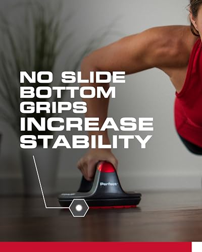 Push-Up Handles with Rotating Design & Steel Ball Bearings - Supports 400lbs