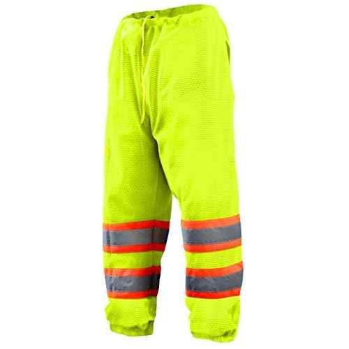 OccuNomix LUX-TEM-YL/XL Class E Premium Mesh Pant