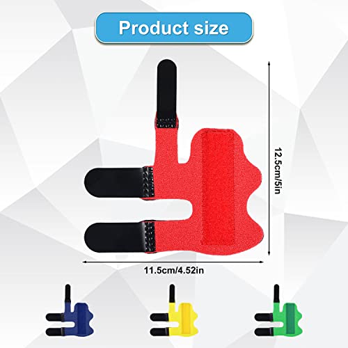 4-Pack Finger Splints for Arthritis & Pain Relief - Adjustable Support