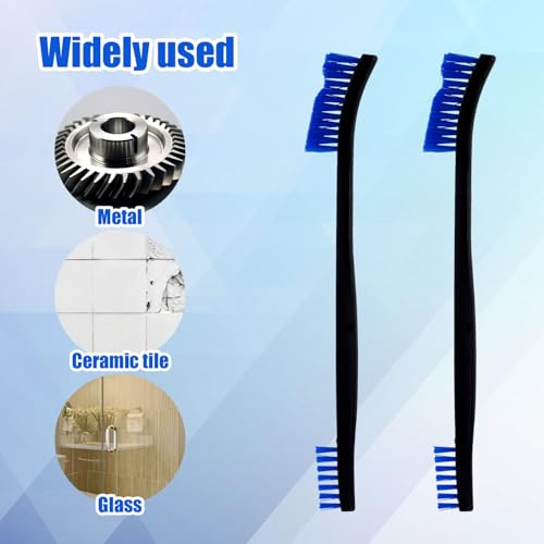 Multifunctional Small Cleaning Brush Set - 4 Double-Ended Brushes