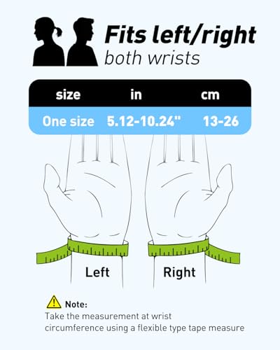 Carpal Tunnel Wrist Brace with Metal Splint - Adjustable Support