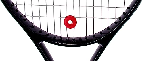 Tennis Racket Vibration Dampener - O-Ring Style - 3 Pack - Red