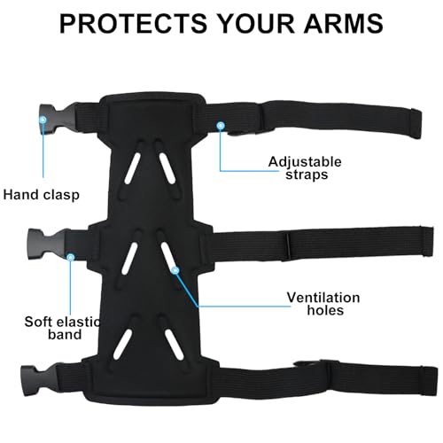 Adjustable Archery Arm Guard for Youth & Adults - Forearm Protector