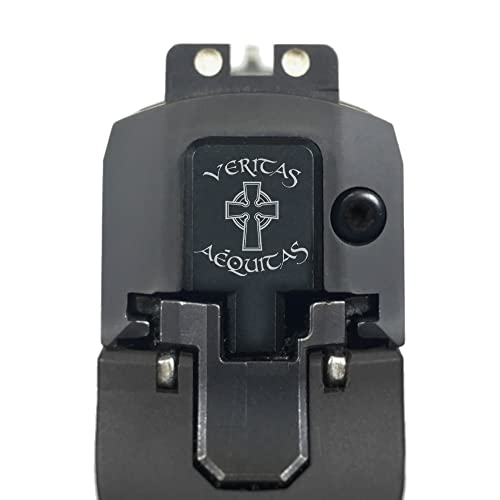 Sig Sauer P320 Rear Slide Back Plate Cover - 357 SIG Celtic Cross