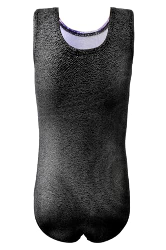 Sparkly Gymnastics Leotard for Girls - Horizontal Stripes - 2-3T
