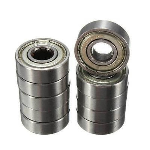 YC° Badass Sharks 10pcs Carbon Stainless Steel Skateboard Bearings Wheels ABEC-5 608ZZ Solver