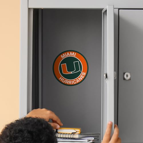 Miami Hurricanes Vinyl Car Decal - 4 Inch Sticker