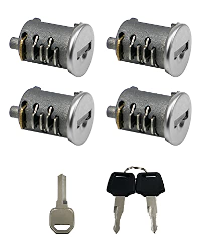 4 Pack Lock Cylinders for Yakima Roof Rack System - Includes Keys