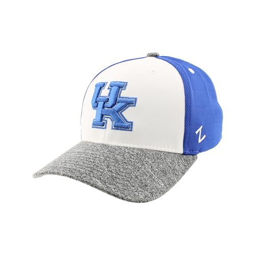 Kentucky Wildcats Fitted Performance Hat - Large - White