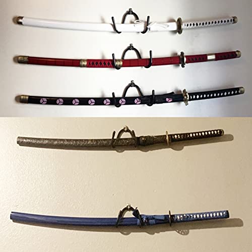 Universal Sword Display Rack - Adjustable Wall Mount for 2 Swords