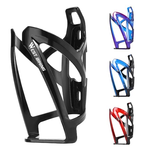 Ultra-Light Durable Bike Water Bottle Cage - Black