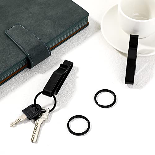 Stainless Steel Key Holder Set - 2 Pcs Duty Belt Key Clips