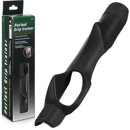 Golf Grip Trainer for Right Handed Golfers - Black