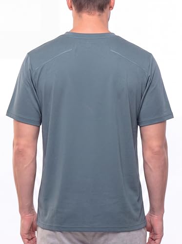 Coolmax Moisture Wicking Performance Workout Shirt - X-Large Blue