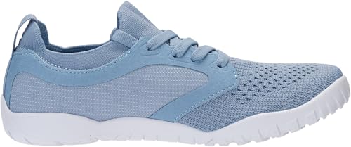Wide Toe Box Barefoot Sneakers - Zero Drop, Slip-On, Durable Sole