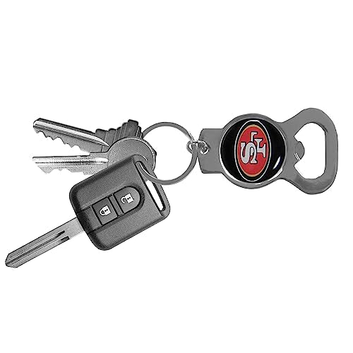 NFL Bottle Opener Key Chain - San Francisco 49ers
