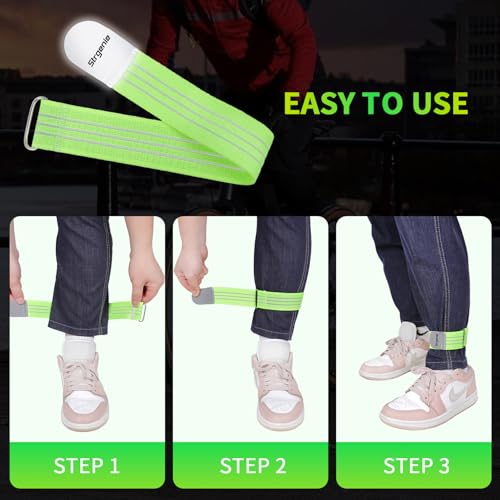 Elastic Cowboy Boot Straps - Green, 2 Pcs, L14.3"xW1.4"
