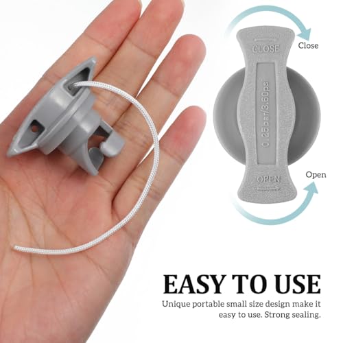 4pcs Inflatable Boat Air Valve Replacement Plugs - Leak-Proof