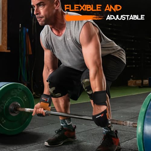 Heavy Duty Workout Gloves with Wrist Support - Medium