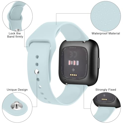 Silicone Bands for Fitbit Versa 2 - Classic Adjustable - Succulent