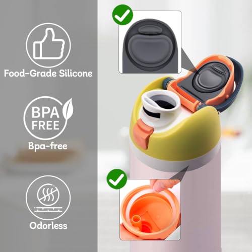 Replacement Seal Gasket Set for Owala FreeSip Water Bottles - 3 Stoppers & O-Rings