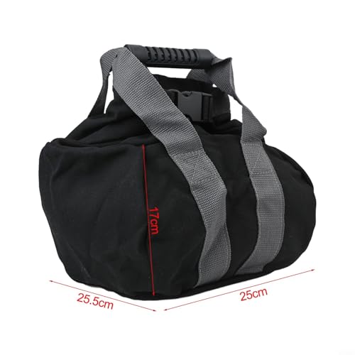 Adjustable Kettlebell Sandbag - 0-35 lb Canvas Weight Trainer