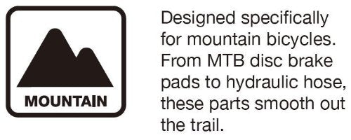 Jagwire Mountain Sport Brake Pad, Red