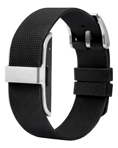 Silicone Band Replacement Strap for Hume Band 1.0 - Black