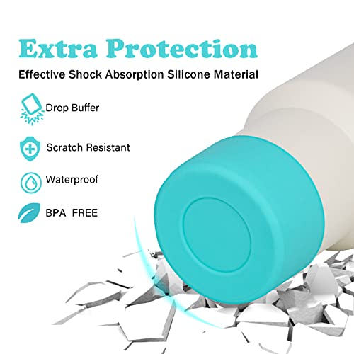 Silicone Protective Boot for Tumblers and Water Bottles - Purple