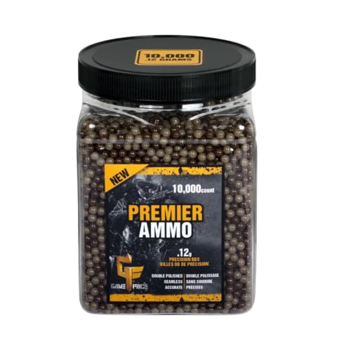 6mm Airsoft BBs - 0.12g, 10,000 Count, Camo Colors
