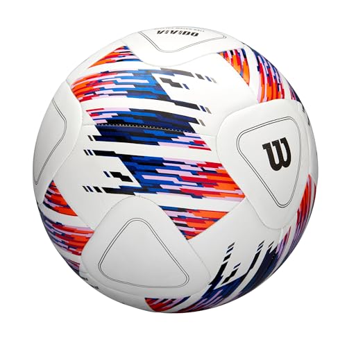 NCAA Vivido Replica Soccer Ball - Size 5 - White/Orange/Purple
