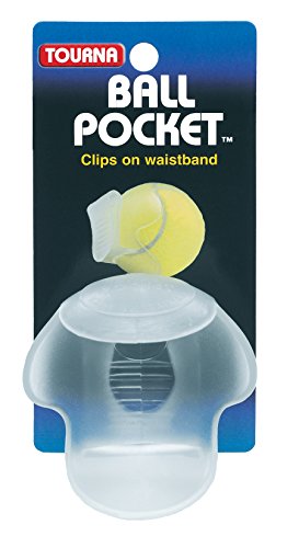 Tennis Ball Waist Clip Holder - Clear Pocket Design