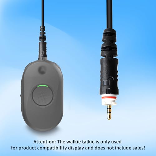 Renastar G Shape Earpiece with Mic for Motorola CLP Series Walkie Talkies