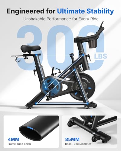 Magnetic Stationary Exercise Bike with Adjustable Resistance