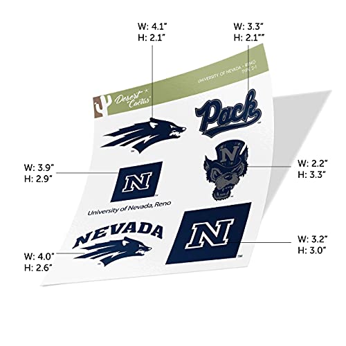 Nevada Wolf Pack Sticker Decal - College Spirit Vinyl Sports Fan Gift
