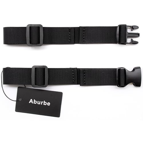 Adjustable Backpack Chest Strap with Quick Release Buckle - Black