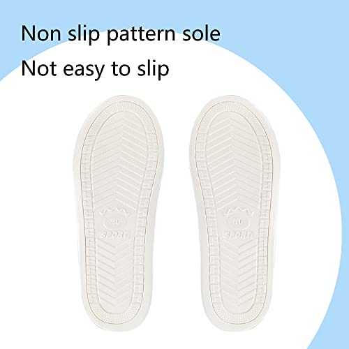 Waterproof Rain Boot Covers - Reusable Non-Slip Galoshes - Large, Transparent