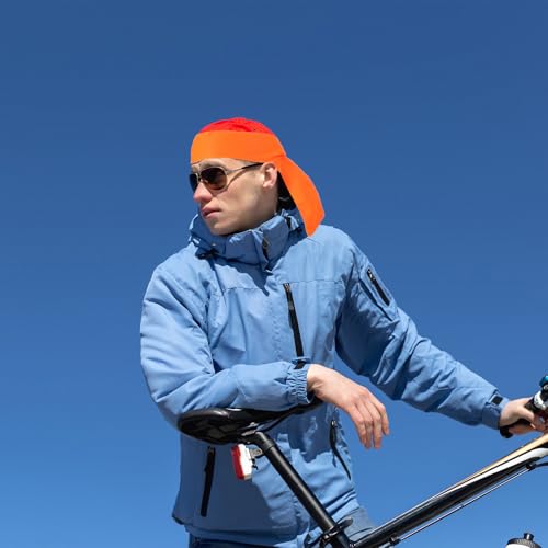 Fluorescent Green Ninja Headband - Adjustable Sweat Wicking Head Tie
