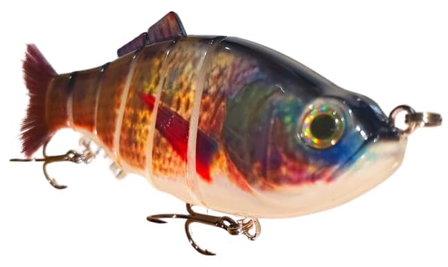 8" Multi-Jointed Swimbait Sinking Fishing Lure - Tilapia