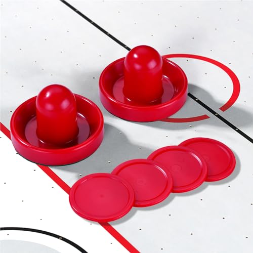 Air Hockey Pucks and Paddles - Green Replacement Accessories