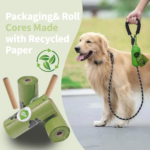Eco-Friendly Dog Poop Bags - 300 Count Leak-Proof Scented Rolls