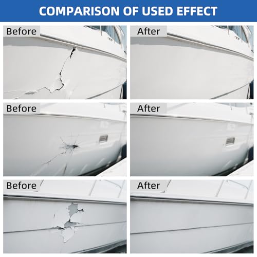 Marine Fiberglass Repair Kit - Gel Coat Repair for Boats