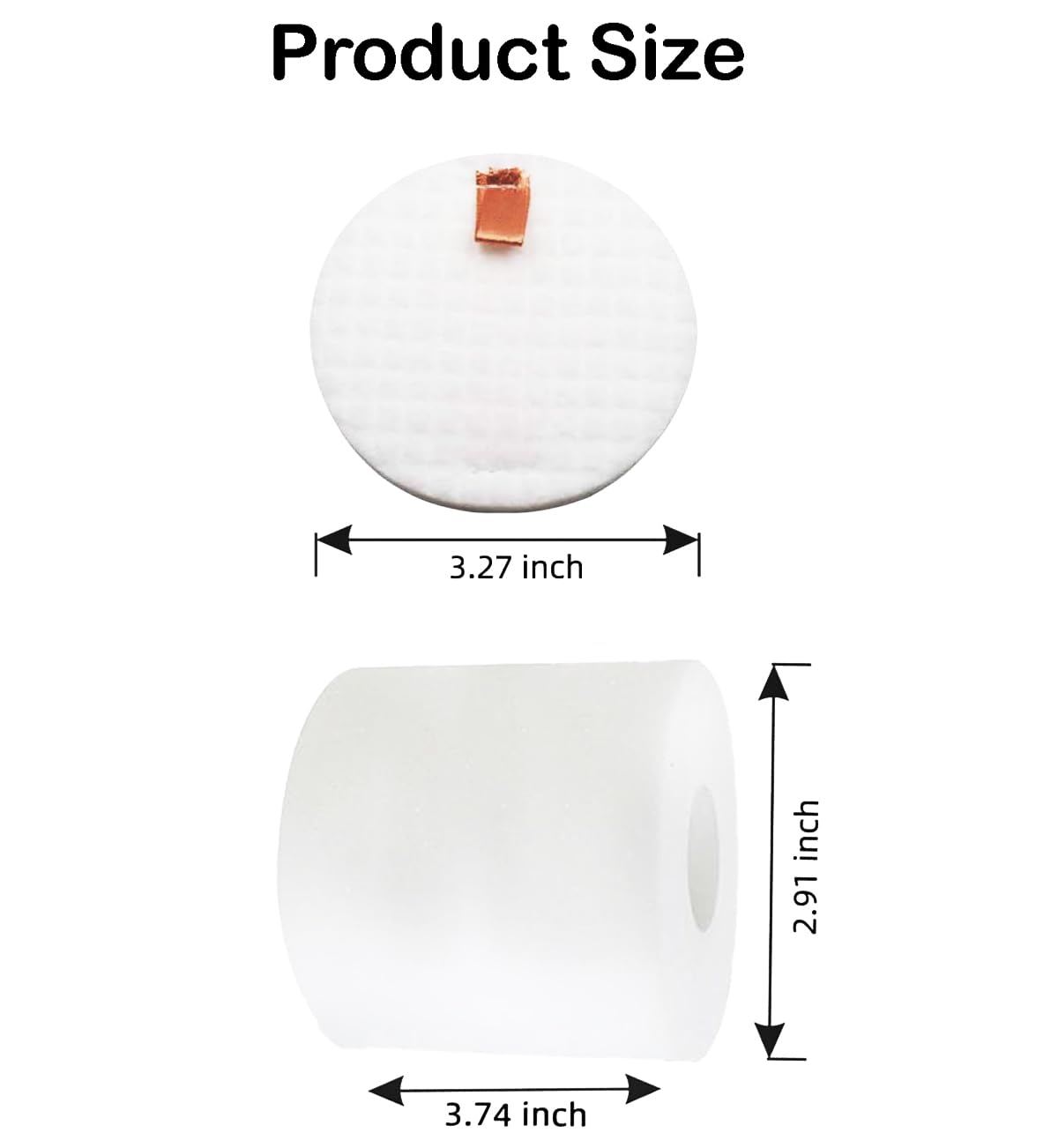 SCREENTRONICS 2 Pack Foam Filter Kit Replacement for Shark IQ Robot Vacuum Self-Empty Base R101AE RV1000S RV1001AE RV1101ARUS RV2502AE RV2520A0US RV912S UR1000SR UR1005AE UR1105ARUS