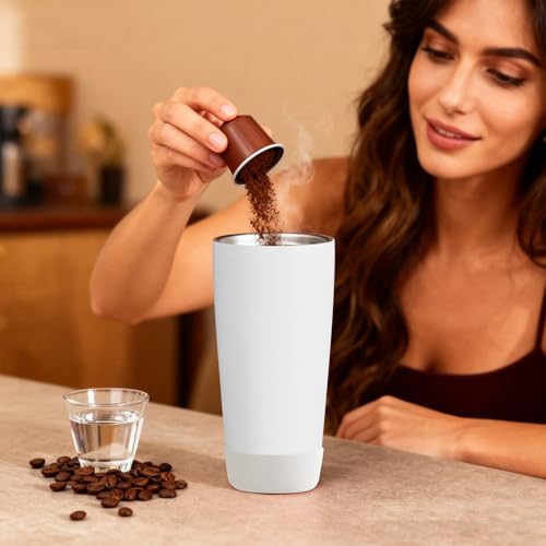 Silicone Boot for Owala SmoothSip Slider Tumblers - Shy Marshmallow